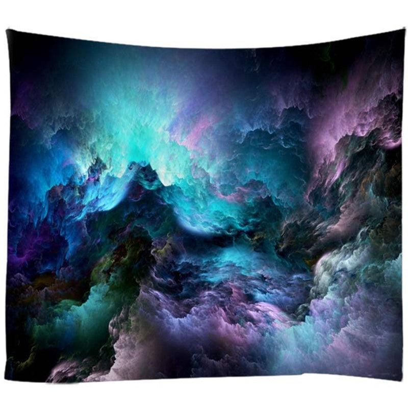 Psychedelic Boho Mandala Wall Tapestry – Trippy Galaxy Home Décor