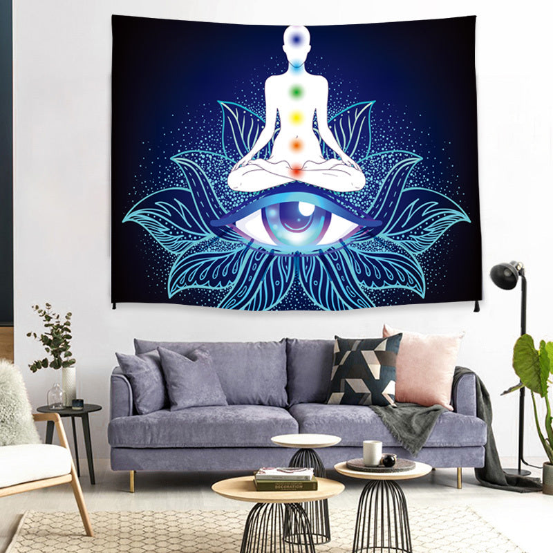 Psychedelic Boho & Chakra Wall Tapestries – Trippy Mandala & Meditation Decor